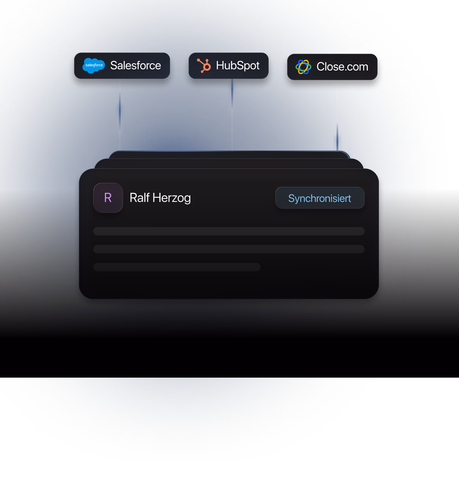 KI Vertrieb CRM Integration Business Tools Salesforce HubSpot